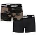 boxerky pánské (set 2 kusů) BRANDIT - 4501-dk.camo+black S