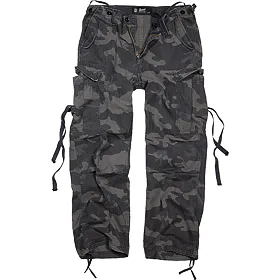 kalhoty plátěné BRANDIT M65 Vintage Trouser Darkcamo S