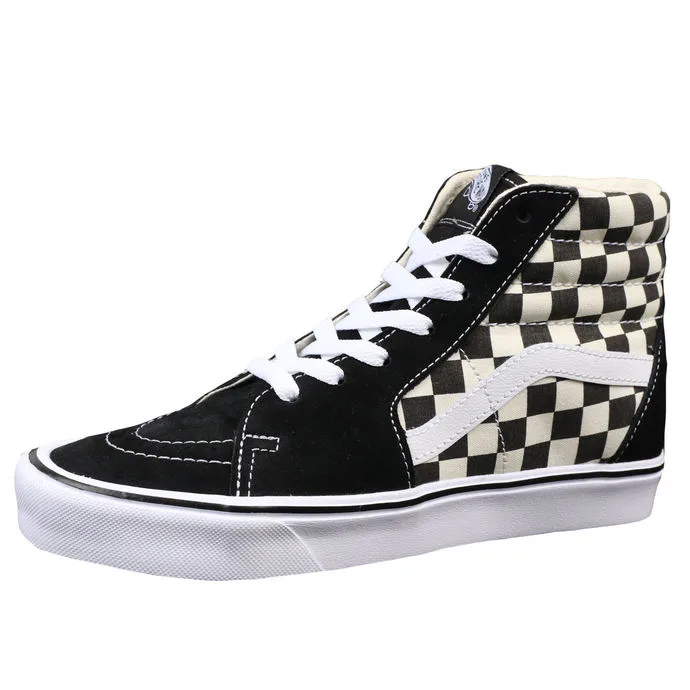 VANS UA SK8-HI LITE (Checkerboard) Černá 36