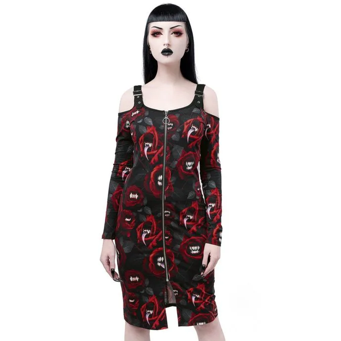 KILLSTAR Sinner Midi Černá S
