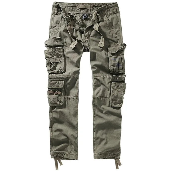 kalhoty plátěné BRANDIT Pure slim fit S
